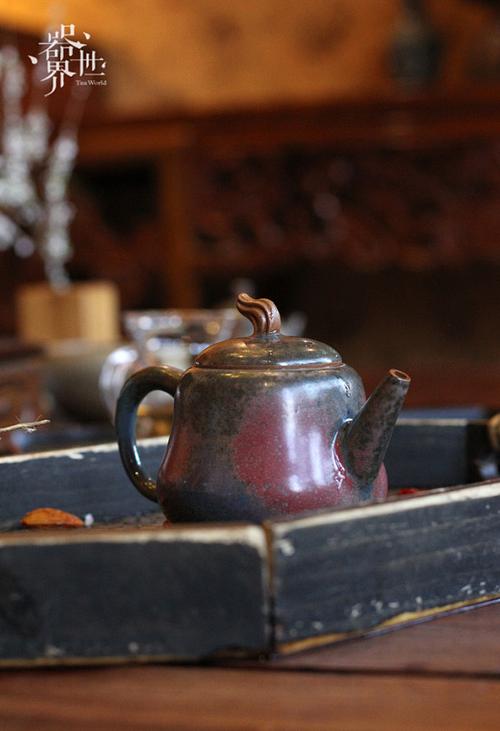 钧瓷瓢瓜壶#器世界省级工艺美术大师靳林琳作品 茶壶 收藏品